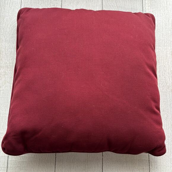 Winter Holiday Tapestry Throw Pillow - Picture 2 of 4